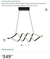 LED Chandelier (Open Box, New)