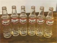 6 Grapette Bottles