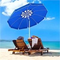 movtotop 6.5ft beach umbrella with tilt aluminum p