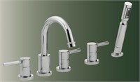 (WE) Matco Norca 2 Handle Roman Tub Faucet