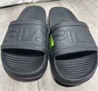 Fila Slip On Sandals Mens Size 8 Ladies Size 10 (