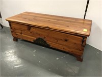 Cedar blanket chest