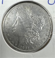 1881-O Silver Morgan Dollar