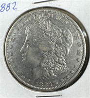 1882 Silver Morgan Dollar