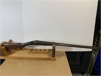 Ithaca Hammerless side by side 12 gauge shotgun