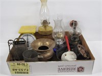 Oil Lamps + Collectibles