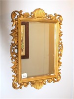 Small Framed Mirror - Measures Approx. 14 1/2 x