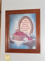 Framed Print by Marilyn Rea - Measures Approx. 20