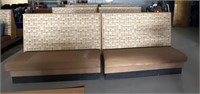 Double Sided Buffet Booth Seats