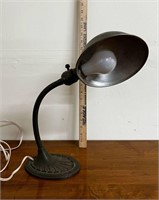 Vintage Eagle Gooseneeck Table Lamp