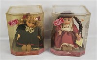 2 Gift Gallery Wind-up Musical Dolls