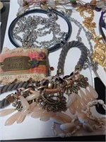 Lot of Various Costume Necklaces, Bracelets and