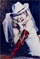 Autograph COA Madonna Photo