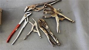 Vice grips and pliers