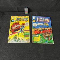 Jigsaw 1 & 2 Harvey Thriller Comic Series