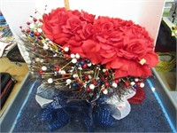 RED, WHITE & BLUE WREATHS