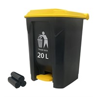 Fhiny Dog Poop Trash Can for Outdoors  20 Litre