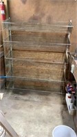 Wire rack-shelving