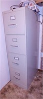HON metal 4 drawer filing cabinet,