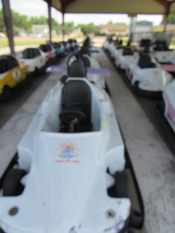 8 ASST'D. PACER GAS POWERED INDY STYLE GO-KARTS