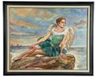 Oksana Grineva- "Angel" Original Oil Painting