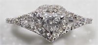 $5850. 14K Diamond Ring