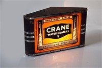 1940's Original Crane Water Heaters Art Deco Light