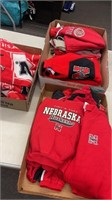 Nebraska Husker baby clothes mixed sizes