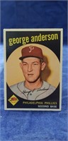 1959 Topps George Anderson #338 Baseball Card