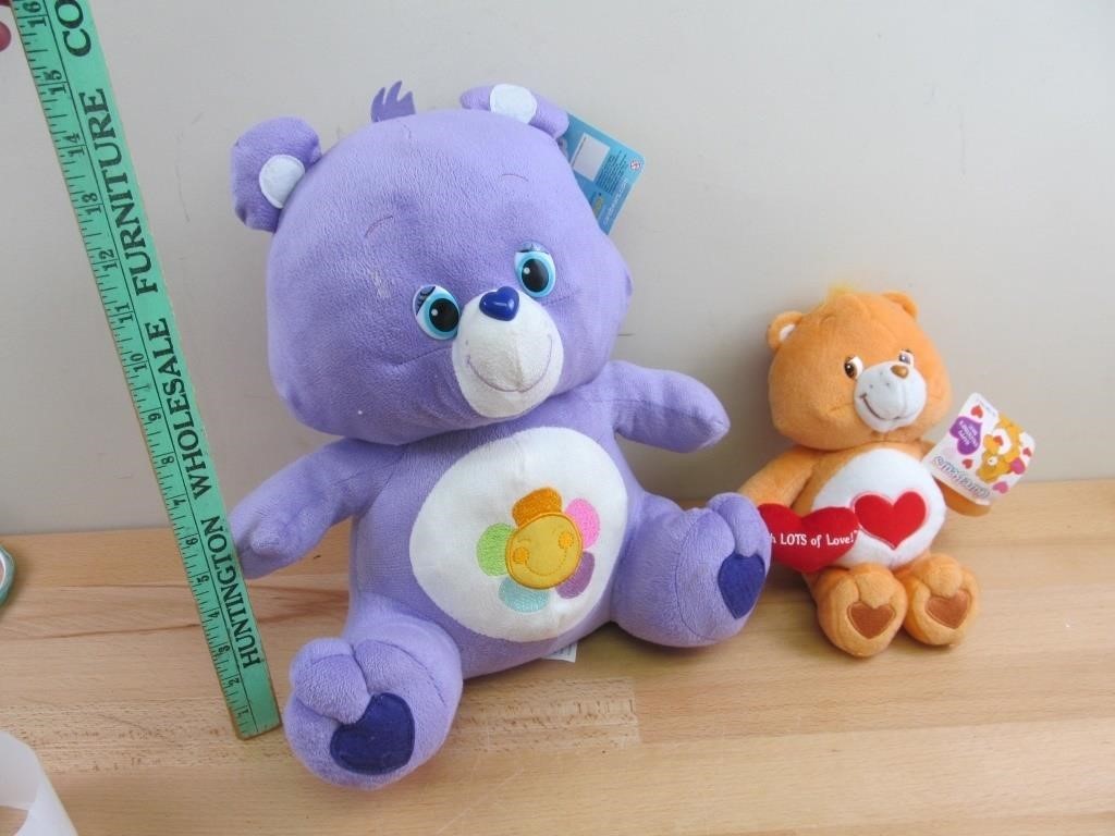 Carebears Plush Lot