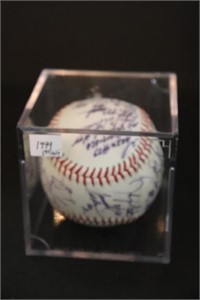 1999 Autographed Burlington Bees Baseball