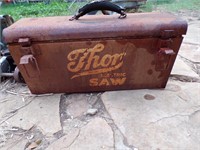 Metal Thor Electric saw tool box only