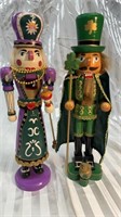 Mardi Gras and St. Patrick’s Day Nut Crackers.