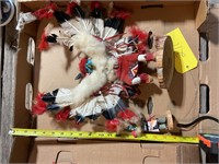 Native American Kachina medicine dolls