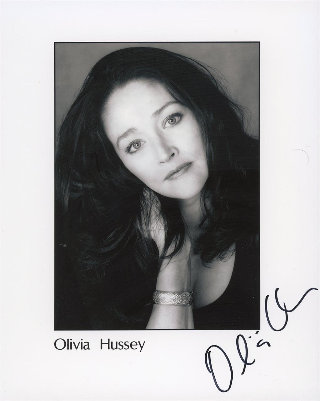 Olivia Hussey signed photo