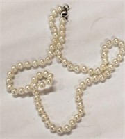925 18INC PEARL NECKLACE