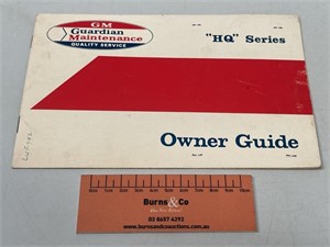 Clean HQ Holden Owner Manual Guide
