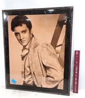 Elvis Picture Laminated on Board 19" x 23"