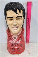 Elvis 11 1/2"  Bust.  Some Paint Chips