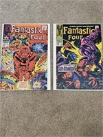 Lot of 2 Comic Books - Fantastic Four