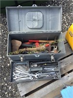 POLY GRAY TOOLBOX W/ TOOLS