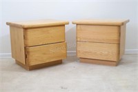 Drouin Honey Finish Set of Night Stands