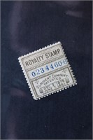 Royality Stamp Claudent Company Patented