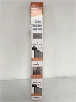EASY BABY GREY RETRACTABLE SAFETY GATE