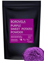 Purple Sweet Potato Powder Food Colouring Mix into