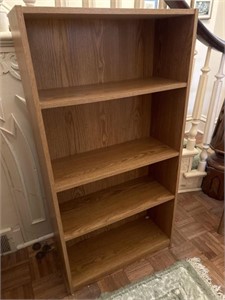 Bookcase for shelf adjustable press board 48