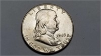 1949 Franklin Half Dollar Uncirculated