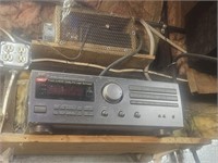 JVC RECEIVER AND 2 LX1 SPEAKERS *LOCATED OFF SITE