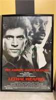 Frame original movie poster - Mel Gibson and Danny