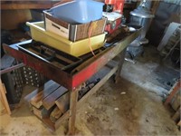 Band Saw (As is) Table & other misc